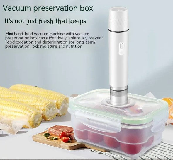 Rechargeable Mini Vacuum Sealer – Food, Clothes & Travel